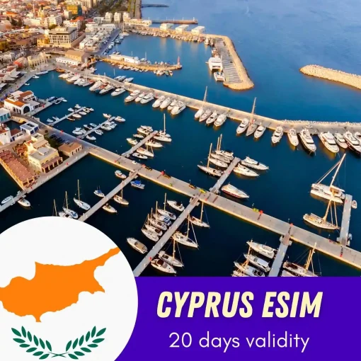 Cyprus eSIM 20 Days
