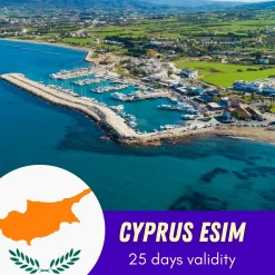 Cyprus eSIM 25 Days